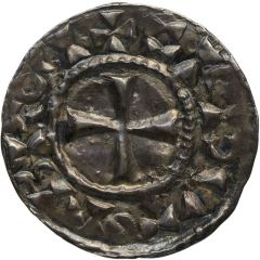 Denier - Robert II Sainte-Marie du Puy mint, SANCTA MARV