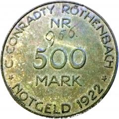 500 Mark - Röthenbach C. Conradty