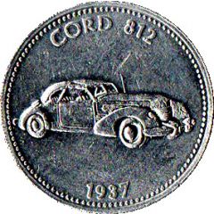 Shell Token - Historic Cars Cord 812 1937