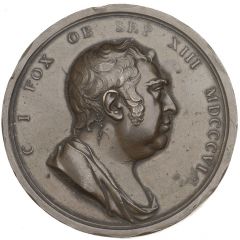 Medal - George III Charles James Fox