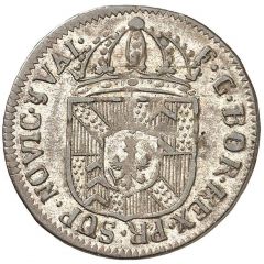1/2 Batzen - Frederick William III shield with right angles
