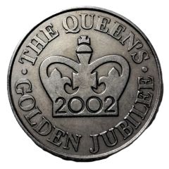 Medal - Elizabeth II The Queen`s Golden Jubilee, 50 mm issue