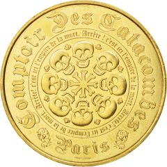 Monnaie de Paris Tourist Token - Paris Comptoir des Catacombes