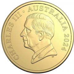20 Cents Charles III, 1st Portrait - Where is the Green Sheep, Gold Plated