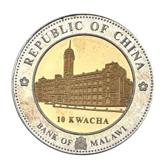 10 kwacha Vice President Inauguration, Pattern