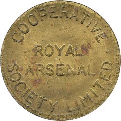 1 Pound - Royal Arsenal CSL Kent