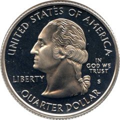 1/4 Dollar `Washington Quarter` Michigan