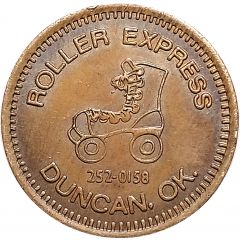 Token - Roller Express Duncan, Oklahoma