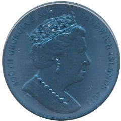 2 Pounds - Elizabeth II Blue Whale