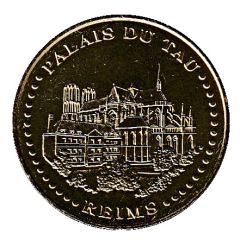 Monnaie de Paris Tourist Token - Reims Palais de Tau