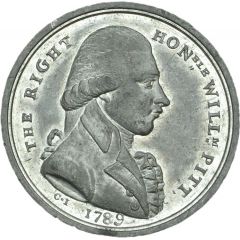 Medalet - George III William Pitt