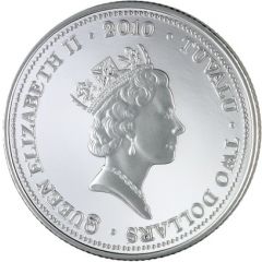 2 Dollars - Elizabeth II Year of the Tiger