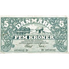 5 Kroner Heilmann type I