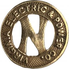 1 Fare - Virginia Electric and Power Co. Norfolk, Virginia