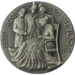 Medal - Longines Symphonette Betsy Ross and the Flag