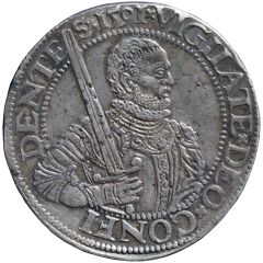 1 Daalder `Prinsendaalder / Helmeted Daalder` Piedfort at double weight
