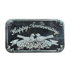 1 Oz Silver - Golden State Mint Happy Anniversary