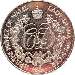 Medal - Wedding of Charles and Diana