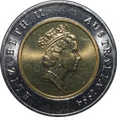 5 Dollars - Elizabeth II 3rd Portrait - The Enfranchisement of Women