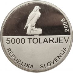 5000 Tolarjev Centennial of Slovene Sokol Association