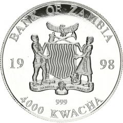 4000 Kwacha African Wildlife - Elephant