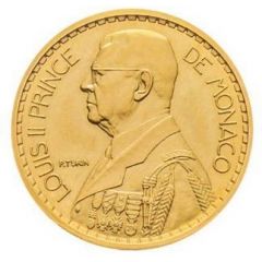 10 Francs - Louis II Gold Piedfort Essai