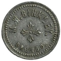 5 Cents - M. W. Binkley Drumbo, Ontario