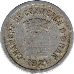 5 Centimes Oran Chamber of Commerce
