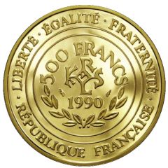 500 Francs / 70 Ecus Charlemagne