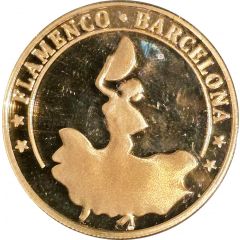 Tourist medal - Barcelona Flamenco
