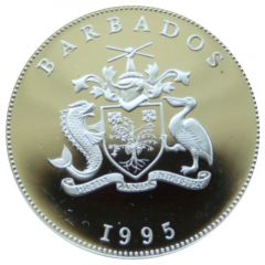 1 Dollar - Elizabeth II Queen Mother`s 95th Birthday