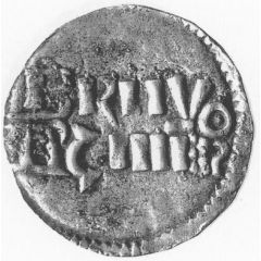 Denier - Brunon avec empereur Otton I