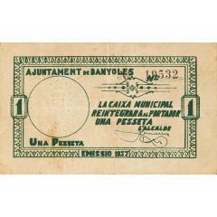 1 Peseta Banyoles