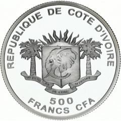 500 Francs CFA Hanging Gardens of Babylon