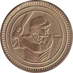 Token - ODO Baseball Batting Cage, 25 mm