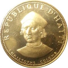 100 Gourdes Christopher Columbus