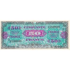 50 Francs - Treasury