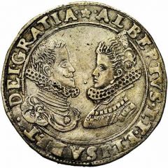 2 Silver Gulden - Albert and Isabella