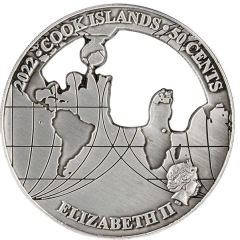 50 Cents - Elizabeth II Brandenburg Gate