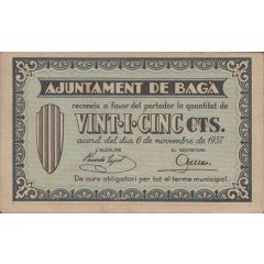 25 Céntimos Bagà