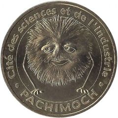 Jeton touristique - Monnaie de Paris - Cité des sciences et de l`industrie
