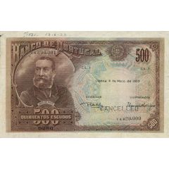 500 Escudos 1st. print