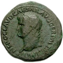 Sestertius - Nero ADLOCVT COH S C