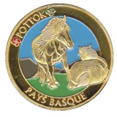 Token - Souvenirs et patrimoine Pays Basque - Pottok