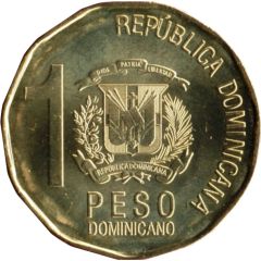1 Peso Dominicano magnetic