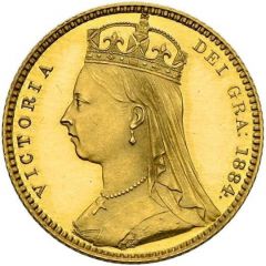 1/2 Sovereign - Victoria Pattern