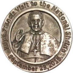 Token - Papal Visit to the National Shrine