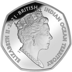 50 Pence - Elizabeth II Father Christmas, Coloured
