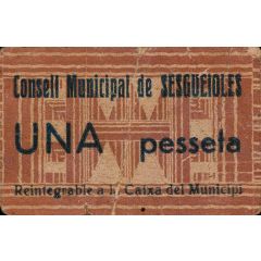 1 Peseta Sesgueioles