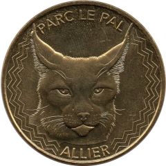Monnaie de Paris Tourist Token - Allier Parc le Pal - Le lynx